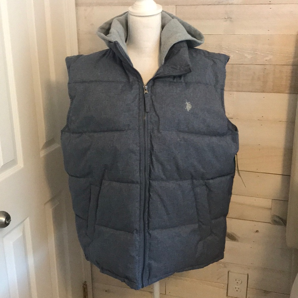 Men’s Large U.S. Polo Assn. Puffer Vest